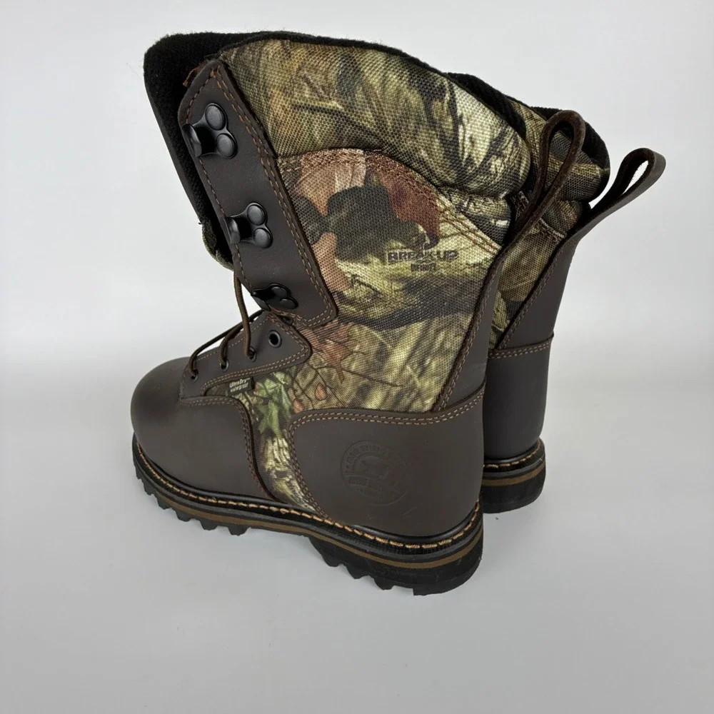 Irish Setter Gunflint II 2813 Mens Hunting Boots‎ 1000g Insulated 9.5 EE Camo